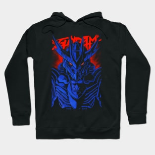 Mecha blue barbatos Hoodie